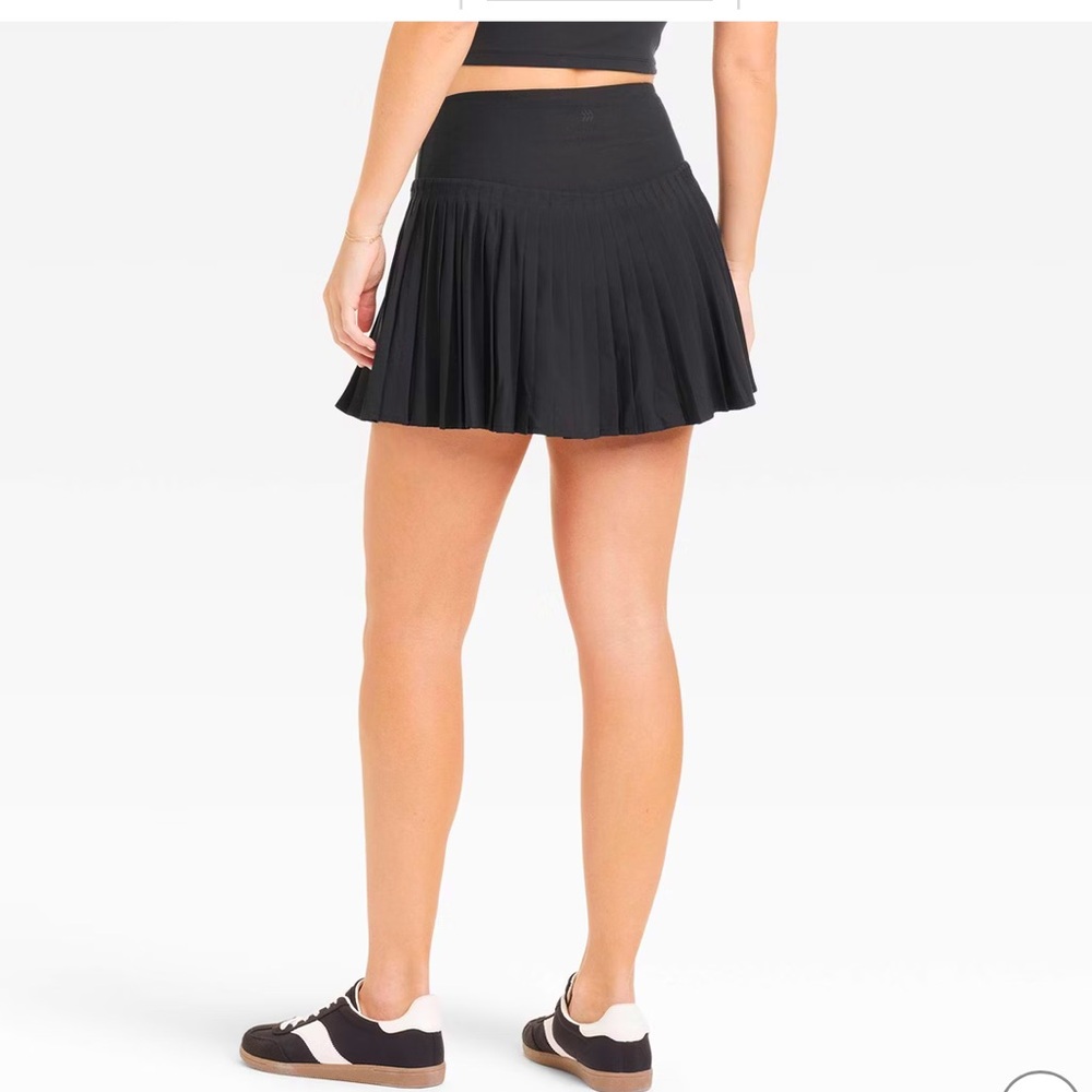 All In Motion Skort w/shorts, Black, Small, Mid-Rise, buttercore soft fabric